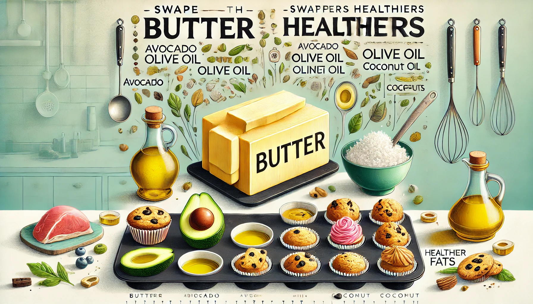 Smart Baking Swaps: Replace Butter with Healthier Fats for Guilt-Free Treats